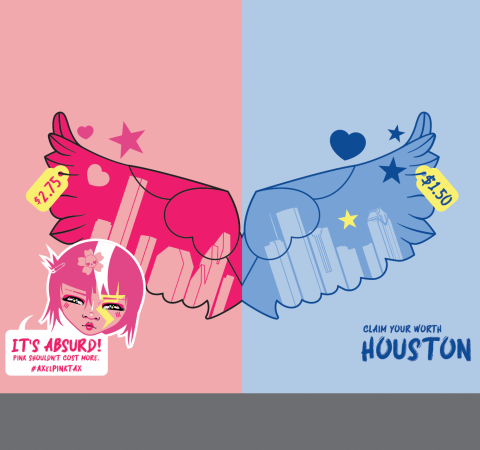 Ax the Pink Tax Mural Design